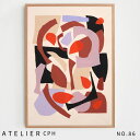 【クーポン★26日まで】ATELIER CPH No. 86【A3/42x28.7】fragment アトリエシーピーエイチ 北欧 モダン シンプル カフェ モノクロ ポスター アートプリント おしゃれ インテリア poster