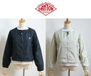 2024春夏 DANTON ダントン スタナーナイロン クルーネックジャケット COLLARLESS JACKET DT-A0479 SNY 【Lady 039 s】