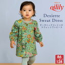 【正規品 オイリリー】ブランド キッズ ワンピース アイランド スウェット グリーン 【yf25gdr062】