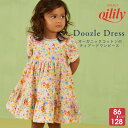 40%OFF 【正規品 オイリリー】ブランド キッズ カットソーワンピース ビタミンフラワー 小花 パステルカラー オーガニックコットン 90 100 110 120 130【ys25gdr084】