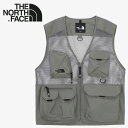 【正規品】ノースフェイス ベスト THE NORTH FACE M'S VESTI VEST ベスティベスト GRAY NV5VR02B ウェア【中古】未使用品