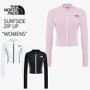 ノースフェイス ラッシュガード レディース ウィメンズ THE NORTH FACE SURFSIDE ZIP UP サーフサイド ジップ アップ ロングスリー...