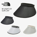 ノースフェイス サンバイザー レディース THE NORTH FACE W LIGHT UV SUN CAP BLACK NAVY BLACK_FOREST W...