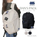 MADDEN メデン メンズ レディース バックパック アウトドア DAN'S PACK 17L a4 PCスリーブ ナイロン 撥水 MDNA-02N 男女兼用...