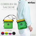 WILD THINGS ワイルドシングス メンズ レディース アウトドア コーデュラSIL サコッシュ CORDURA SIL SACOCHE RIPナイロン ...