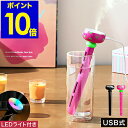卓上加湿器 加湿器 卓上 オフィス 小型 usb ペットボトル おしゃれ かわいい 車 スティック デスク コンパクト ミニ加湿器 USB加湿器 コップ 携帯 ...