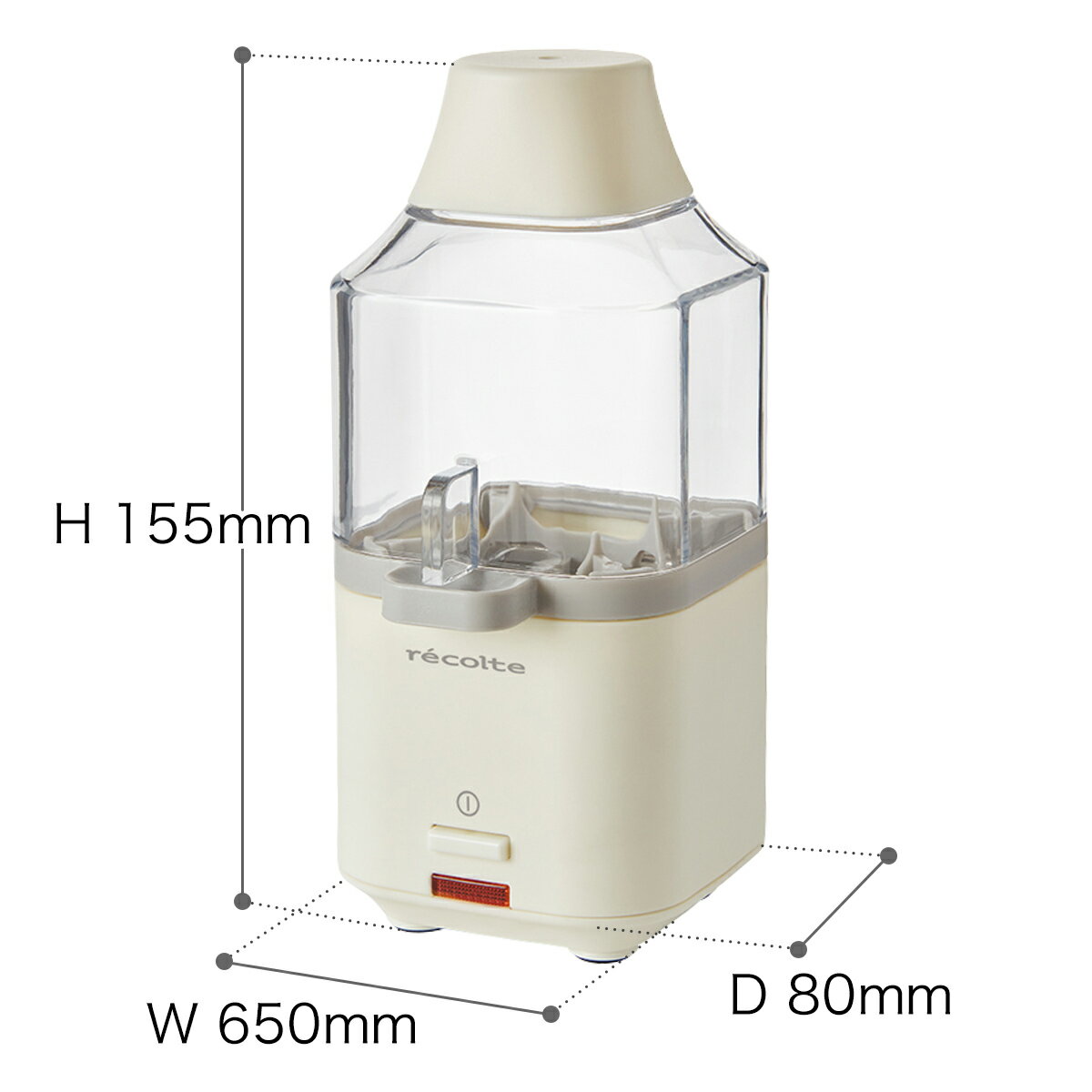エッグスチーマー レコルト【選べる特典付き】ゆで卵器 電気 調理器 うずらの卵 自動 ゆで卵メーカー 1個用 電気調理器 うずら ゆで卵 ゆでたまご 半熟 固ゆで 卵 茹で卵 弁当 朝ごはん ゆで玉子 ゆでたまご器 スリム コンパクト 省エネ RES-1［ recolte Egg Steamer ］