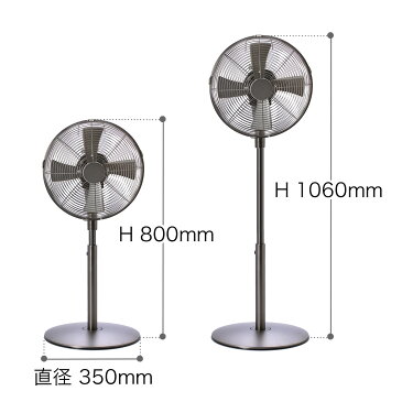 扇風機 おしゃれ レトロ レトロ扇風機 メタル メタルファン スチール スリム リビング アロマファン 首振り 首ふり デザイン扇風機 アロマ シンプル かっこいい インダストリアル サックスブルー FLT-301【ポイント10倍 送料無料】［ メタルリビングファン ］