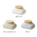 ウェットティッシュケース 陶器 おしりふき フタ付き イデアコ ウェットシート ティッシュ ケース トイレクリーナー 収納 ベビー用品 除菌シート お尻拭き メイク落とし かわいい 詰め替え ウッド 北欧 おしゃれ【ポイント10倍 送料無料】［ ideaco mochi モチ ］ 3