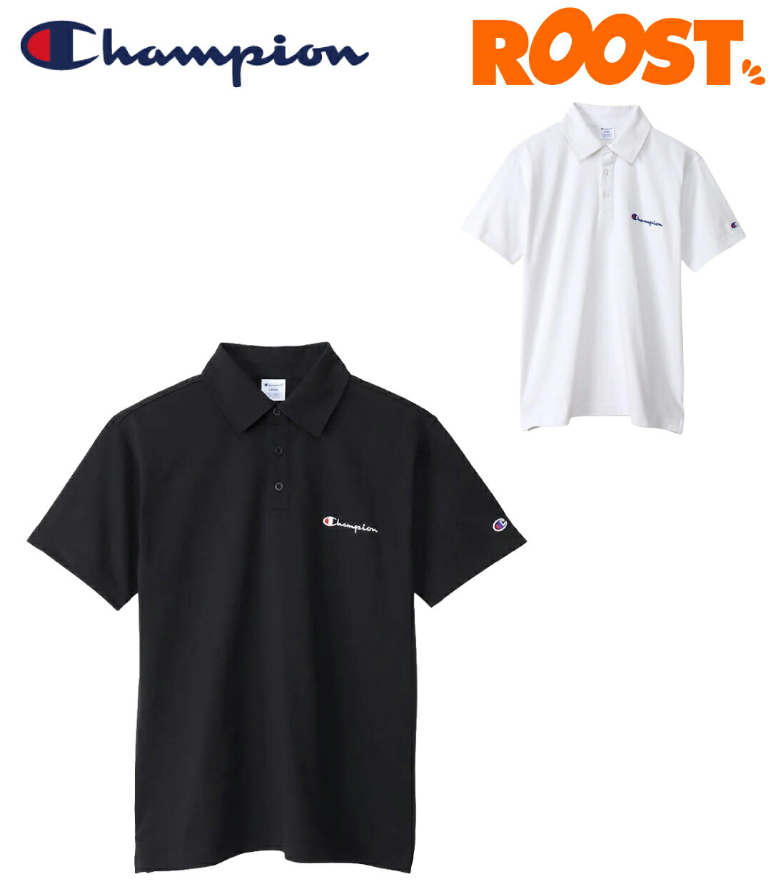 Champion チャンピオン ショートスリーブポロシャツ C3-X361 日本正規品 メンズ