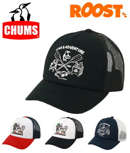 CHUMS チャムス かせきさいだぁ キッズメッシュキャップ キッズ 帽子 かせきさいだぁ Kids Mesh Cap 日本正規品 CH25-1076