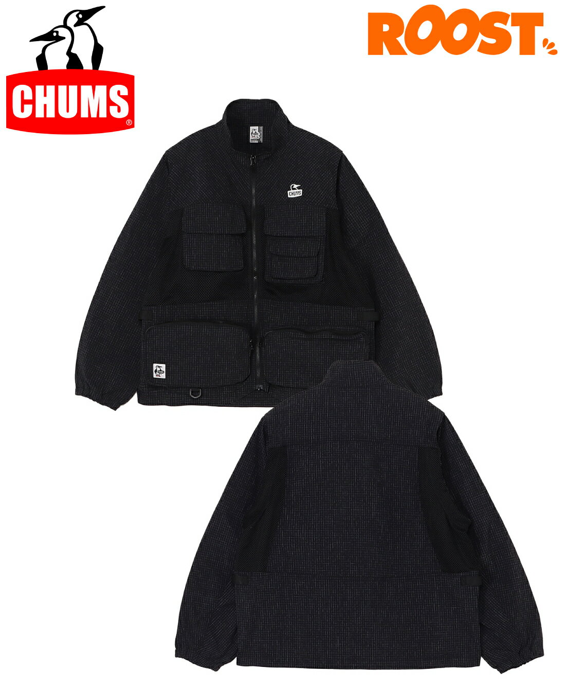 CHUMS チャムス アンチバグコンバーチブルジャケット ジャケット アウター Anti-Bug Convertible Jacket 日本正規品 メンズ CH04-1452 2025春夏