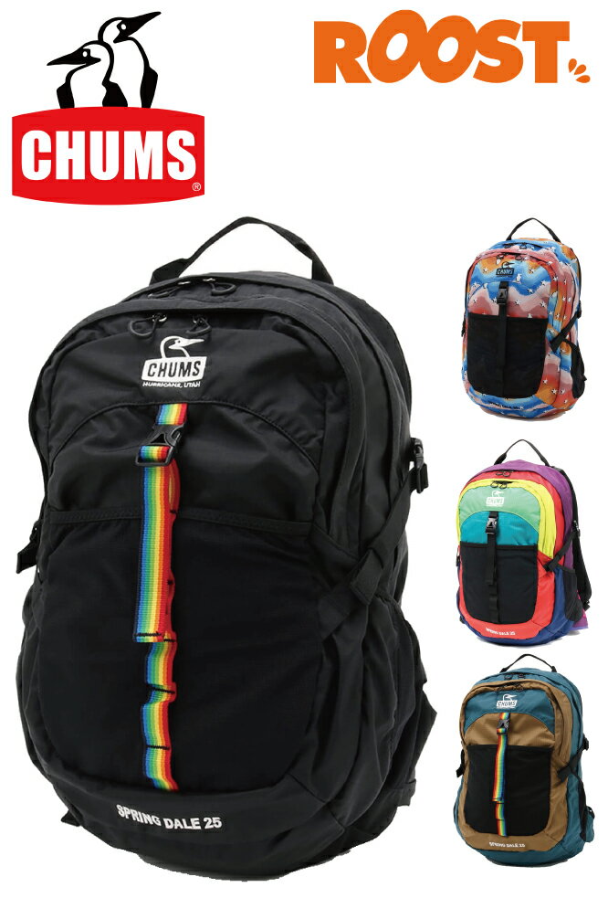CHUMS チャムス Spring Dale 25 スプリングデール デイパック リュック ウエストバッグ ショルダーバッグ 日本正規品 CH60-3548 2023春夏