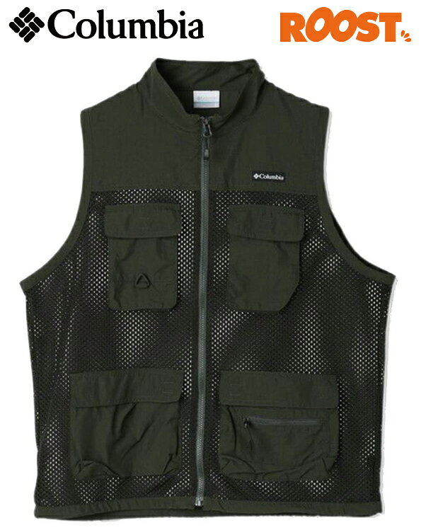 columbia コロンビア FM4617 ヘンリーフォークVIベスト Henrys Fork VI Vest 日本正規品 2025春夏 ベスト 釣り フィッシング メンズ