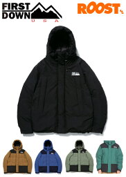 ファーストダウン ダウンジャケット メンズ FIRST DOWN ファーストダウン F542005 ラップダウンパーカー ディクロス マウリ WRAP DOWN PARKA DICROS MAURI 2023秋冬 日本正規品 メンズ ダウンジャケット アウター ジャケット ダウン パーカー