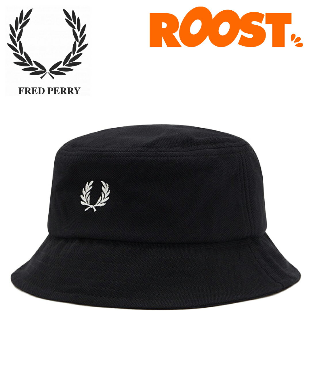 FRED PERRY フレッドペリー Pique Bucket Hat HW2296 ピケバケットハット 日本正規品 帽子