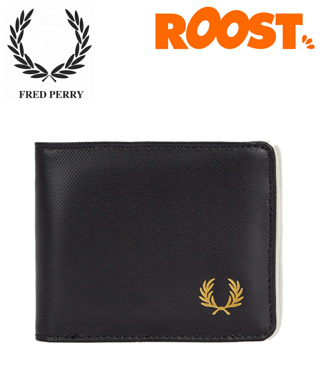 FRED PERRY フレッドペリー Coated Polyester Billfold Wallet コーテッドポリエステルビルフォルドウォレット L7305 財布 日本正規品 2つ折り財布
