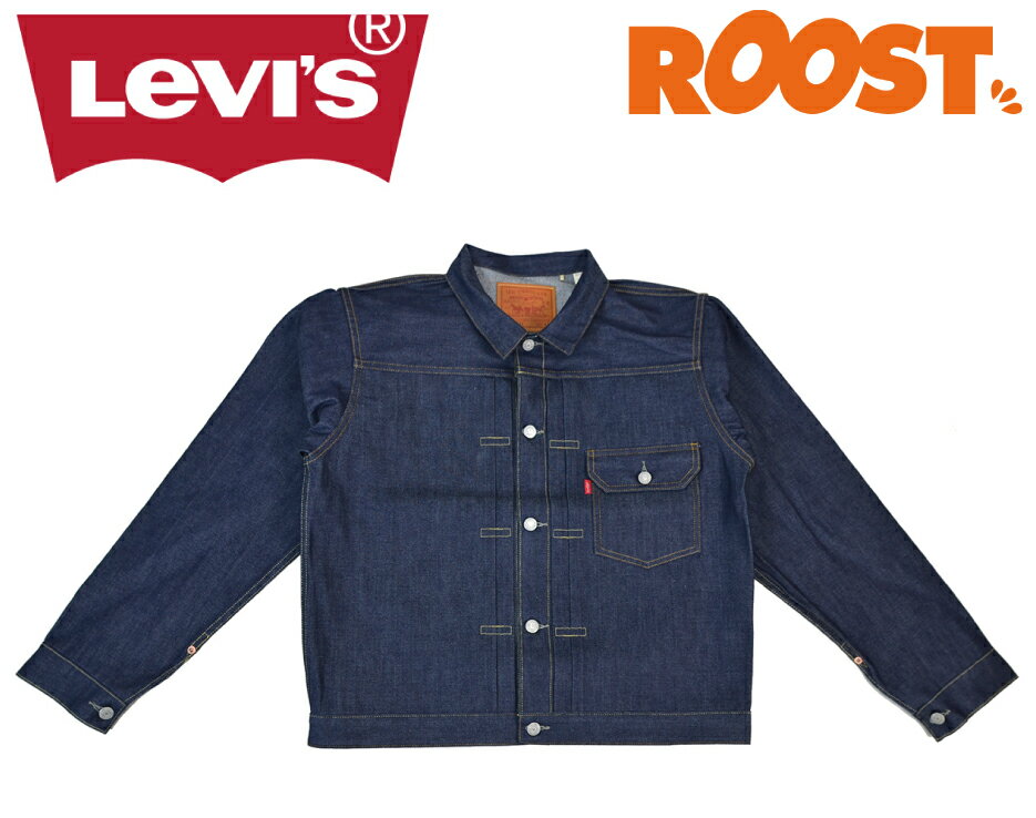 楽天ROOSTLEVI'S VINTAGE CLOTHING 1936 TYPE1 1st ファースト トラッカージャケット ORGANIC RIGID リジッド 705060028 日本正規品 リーバイス ヴィンテージ デニム 506XX 復刻 メンズ TYPE1 LVC Gジャン