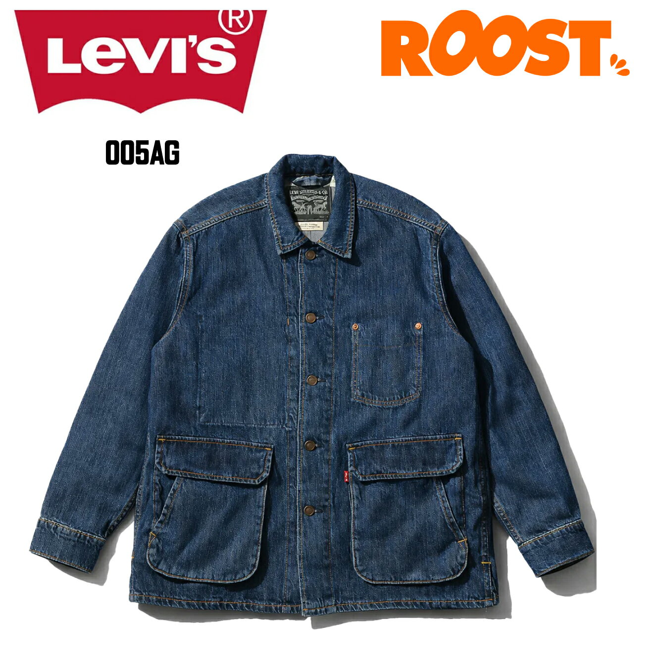 Rakuten - LEVI'S リーバイス デニムエンジニアジャケット 005ag 0000 日本正規品 デニム メンズ ジャケット アウター