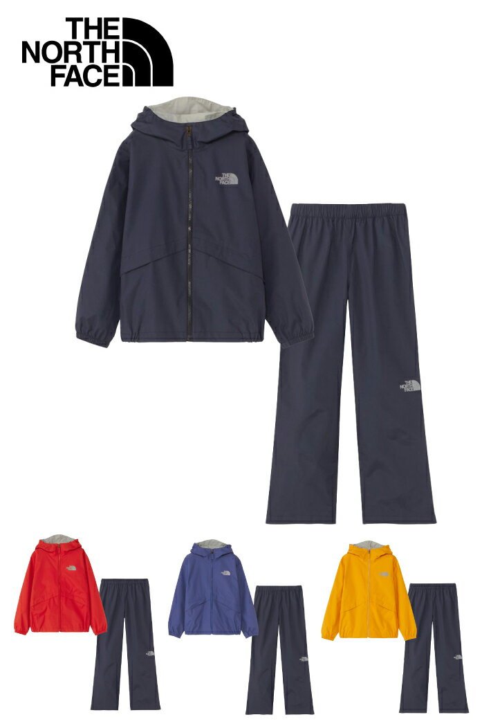 THE NORTH FACE ザ・ノース・フェイス レインテックスユリイカ キッズ レインウェア NPJ12512 2025春夏 日本正規品 セットアップ