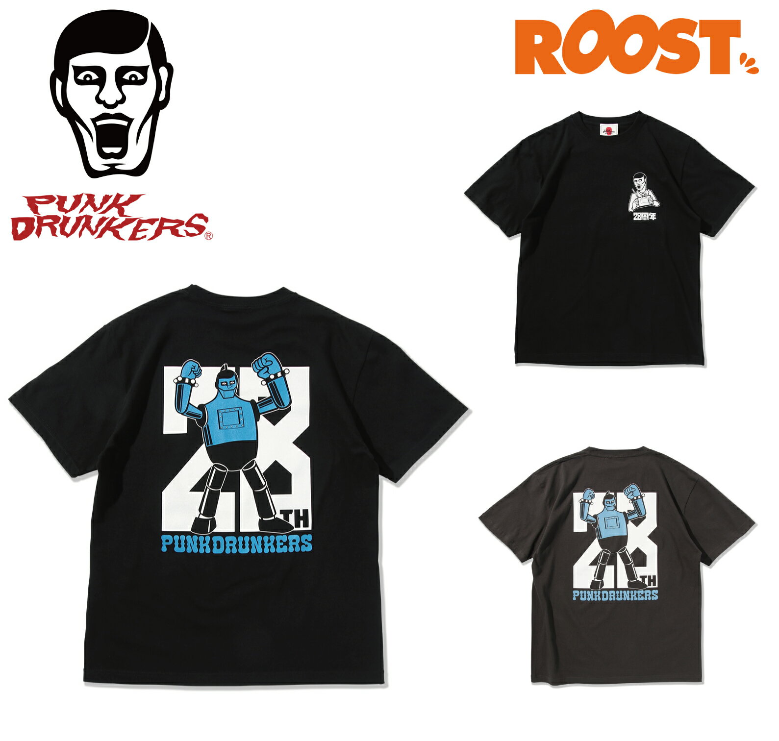 Rakuten - PUNK DRUNKERS パンクドランカーズ 28周年TEE 日本正規品 メンズ Tシャツ