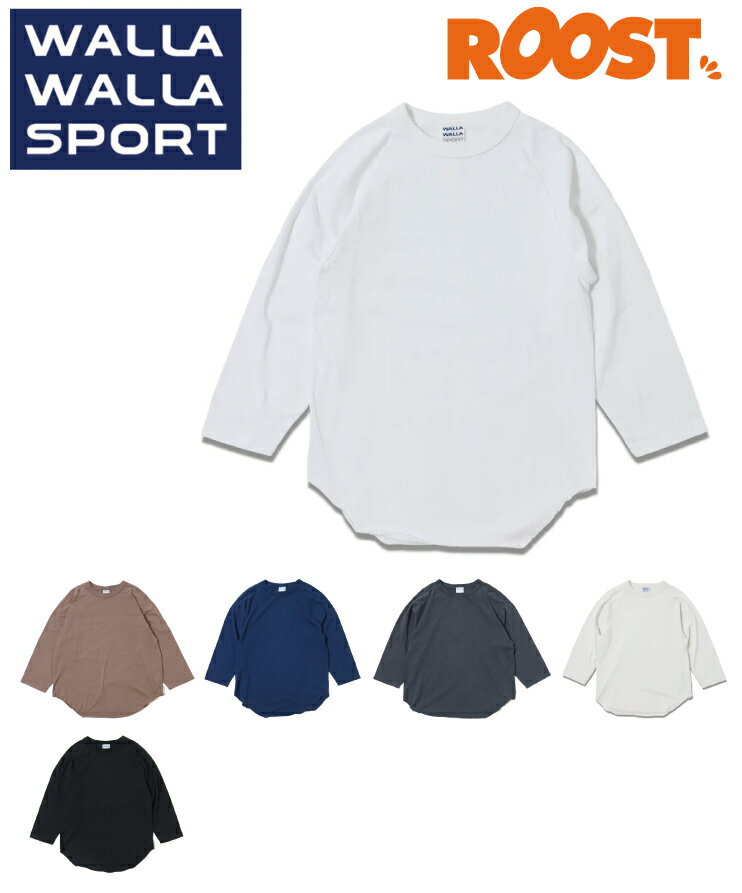 WALLAWALLASPORT饹ݡ3/4BASEBALLTEESOLID7ʬµ١ܡTʥ