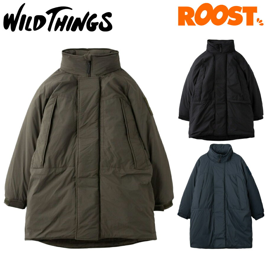 WILDTHINGS ワイルドシングス モンスターパーカー MONSTER PARKA WT252-10-Q4 日本正規品 メンズ ミリタリー コート プリマロフト アウター ジャケット PCU LEVEL7をベースに現代風にモディファイ