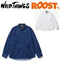 WILDTHINGS ワイルドシングス シェルテックデニムデナリシャツ SHELTECH DENIMDENALISHIRT デニム 日本正規品 WT22021SG メンズ デナリ シャツ キャンプ BBQ