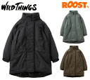 WILDTHINGS ワイルドシングス モンスターパーカー MONSTER PARKA WT232-01 2023秋冬 日本正規品 メンズ ミリタリー コート プリマロフト アウター ジャケット