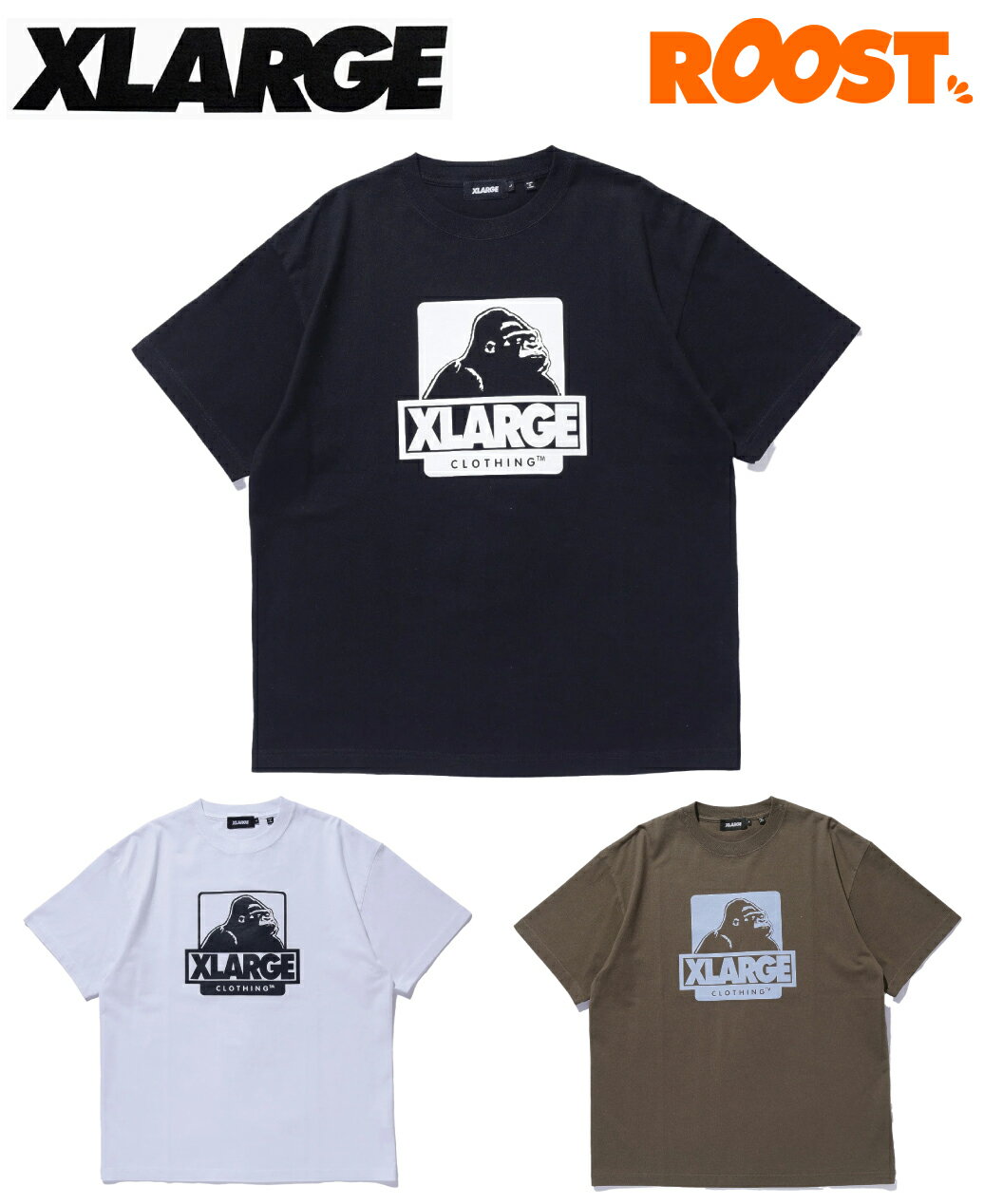 Rakuten - XLARGE エクストララージ OG BOX S/S TEE オージーボックス Tシャツ メンズ 国内正規品 101262011038 2026春夏