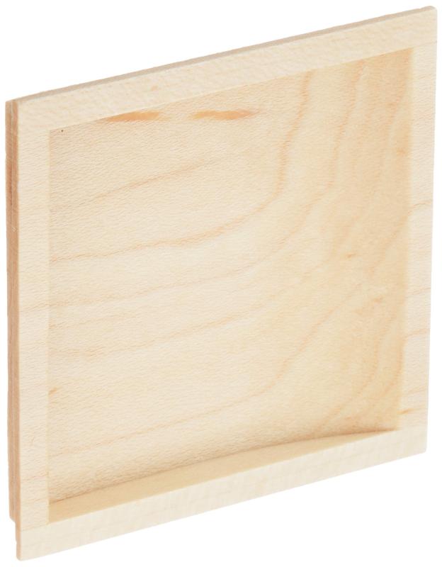 ベスト 848W ホワイトウッド角チリ落引手 65ミリ クリアー #848W-65