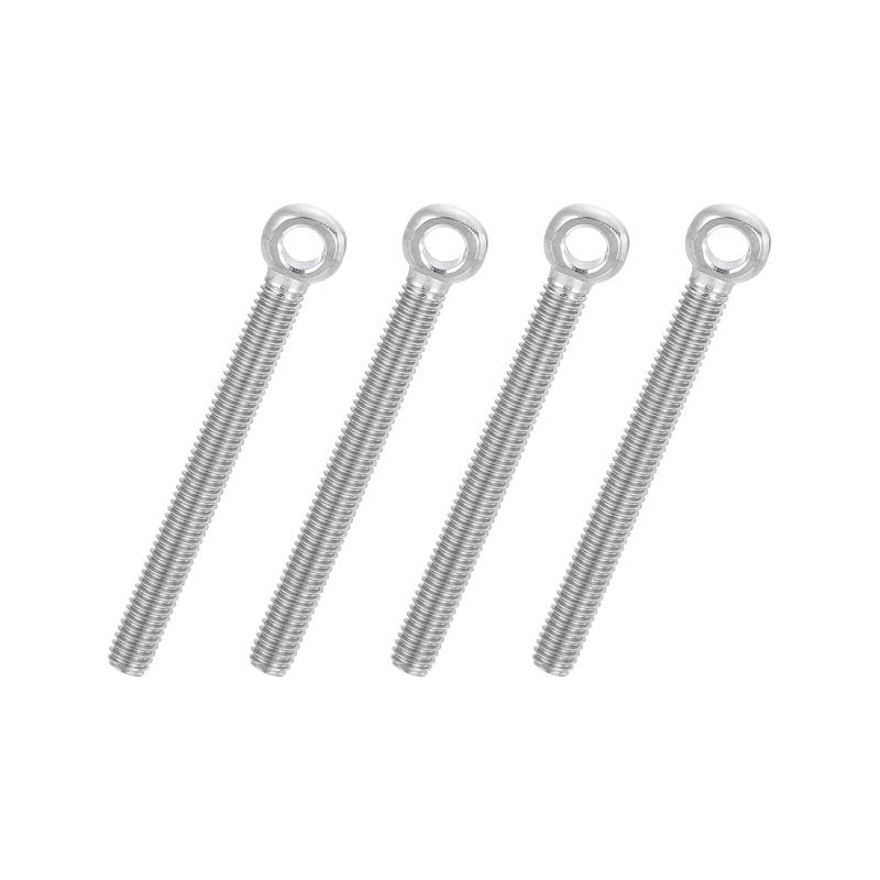 樂天商城 - PATIKIL アイボルト M6x60mm 4個 ステンレス製 ボルトセット 吊り下げ 家具の固定 補強 家庭 事務所 機械作業用