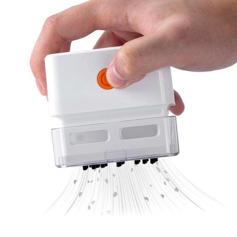 leep sheep 卓上クリーナー 充電式 強力吸引 コードレス 卓上掃除機 消しゴムかす/パンく