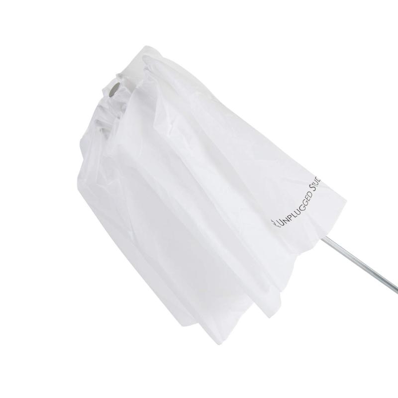 UNPLUGGED STUDIO 36インチ 折りたたみ式トランスルーセントアンブレラ UN-011