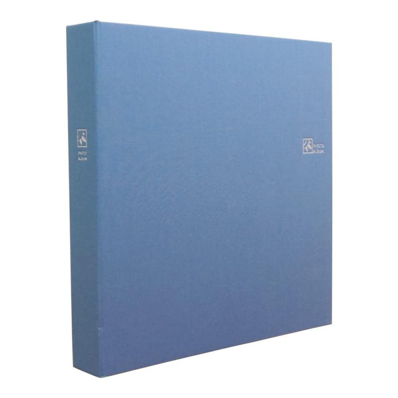 大容量 6面ポケットアルバム ナカバヤシ セラピーカラー L判2列×3段タイプ Lサイズ480枚収納 TCPK-6L-480-CB/カームブルー 写真 収納 フォトアルバム 大容量