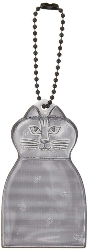 Glimmis グリミス リサ ラーソン ミンミ ブラック BK 北欧 リフレクター 反射 キーホルダー 再帰性反射素材 1個 (x 1)