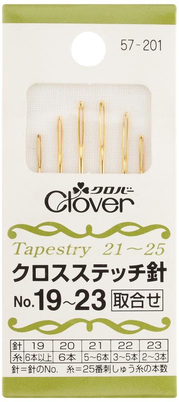 樂天商城 - クロバー(Clover) クロスステッチ針 No.191~23 6本入り 57-201
