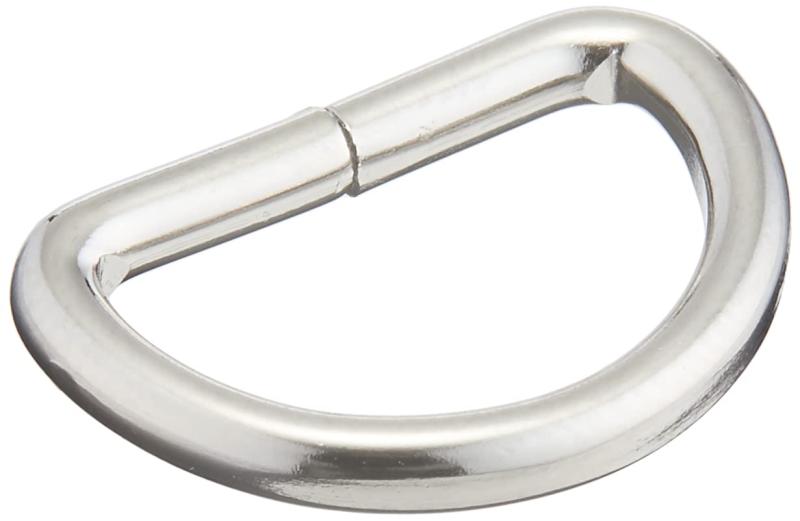 樂天商城 - イチネンアクセス ファミリーツール(FAMILY TOOL) Dカン (線径2mm 内幅12mm) シルバー 50個入 56404