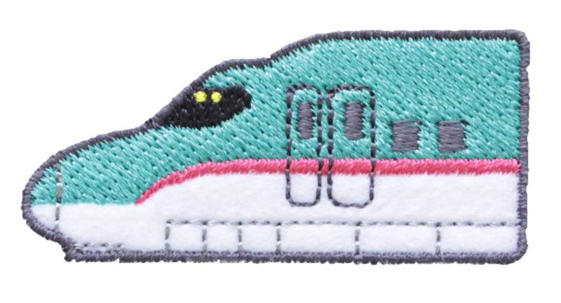 いろはism トレイン シール ワッペン E5系 はやぶさ 幅5.3cm×高さ2.5cm TR381-TR902