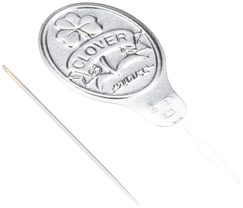 Clover ボタン付けぬい針 CL18-643 シルバー