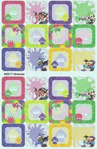 稲垣服飾 スプラトゥーン 2 簡単 おなまえ 付け 洗濯タグ 用 ネーム シール TOCT001