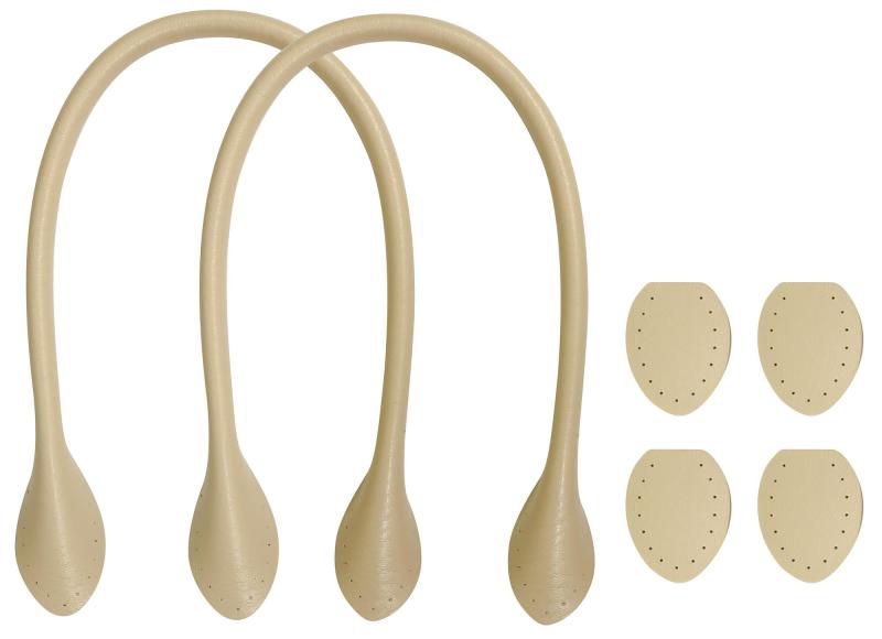 イナズマ(Inazuma) INAZUMA 持ち手 合成皮革 手さげ 全長約40cm #103 薄アイボリー YAH-40