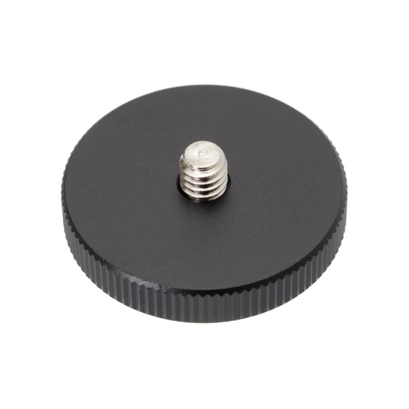 エツミ(Etsumi) 1/4 ネジ カメラネジ オスオス 止ネジ N VE-7069メスネジ→オスネジへ変換両面に1/4ネジ各種スペーサーにも厚さ：6mm　/　直径：38mm　/　重量：20g材質：アルミ、スチール（ネジ部）