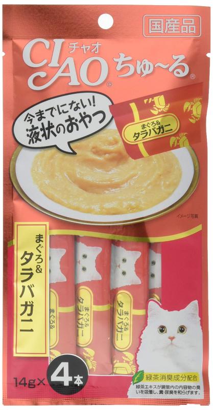 チャオ(CIAO)ちゅ～るまぐろ＆タラバ