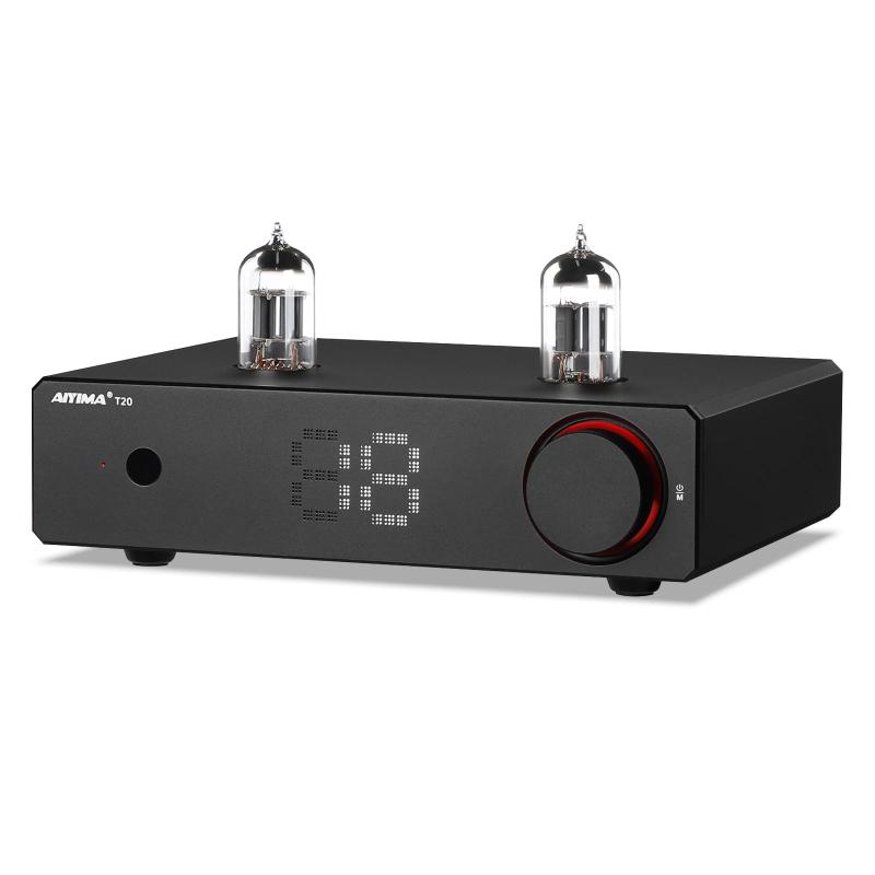 AIYIMA T20 フルバランスHi-Fi真空管プリアンプ TUBE ECC83プリアンプ LME49720（交換可能）＋OPA1612チップ XLR/RCA入出力 デジタルボリューム表示 12V TIGGER ワンタッチミュート/一時停止 ホームオー root-house-10176735 RoothouseStore パッケージ画像