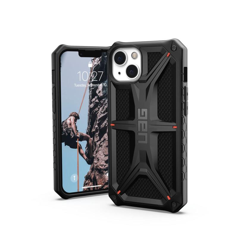 URBAN ARMOR GEAR iPhone 13(6.1) 2021対応耐衝撃ケース MONARCH ケブラーブラック 【日本正規品】 UAG-IPH21MA-P-KB