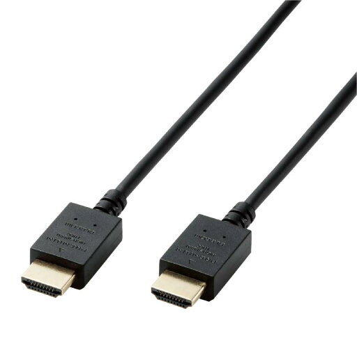 エレコム HDMI ケーブル 2m プレミアム やわらか 4K / Ultra HD / 3DフルHD対応 ブラック CAC-HDPY20BK エレコム HDMI ケーブル 2m プレミアム やわらか 4K / Ultra HD / 3DフルHD対応 ブラック CAC-HDPY20BK