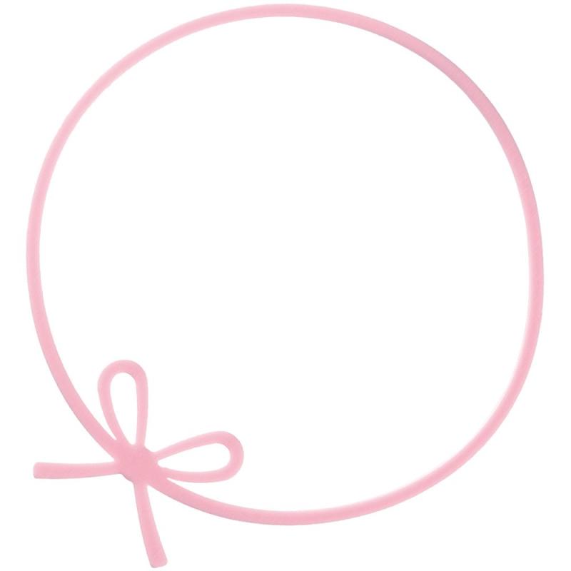 コクヨ 輪ゴム ゴムバンド 和ごむ 7本入り 桃 コム-W1P