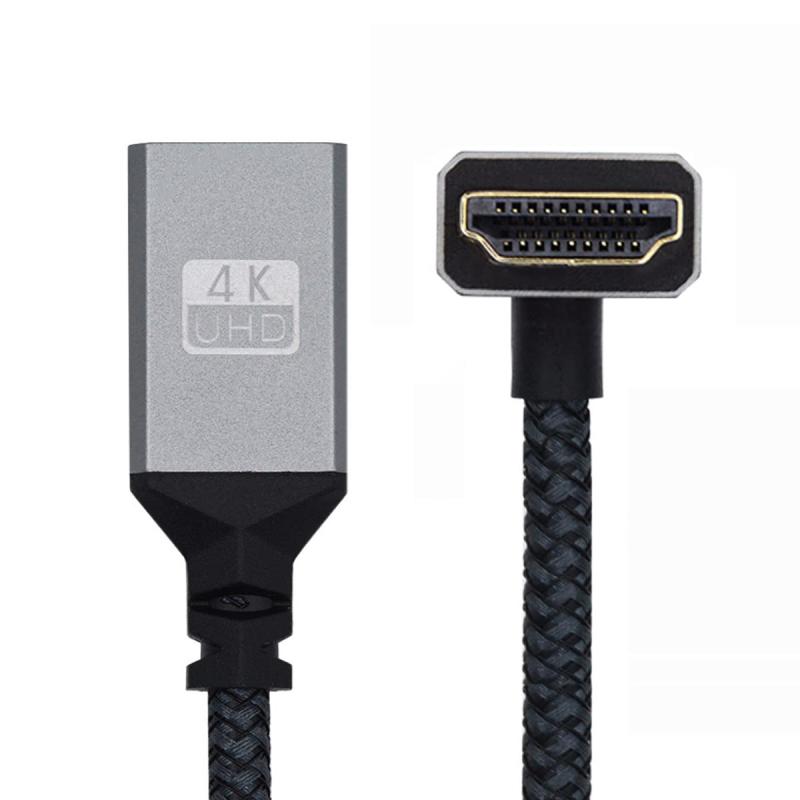 CY 4 KケーブルA型標準HDMI 1.4オス90度下角からHDMIメスDV MP 4カメラDCノートパソコンHDTV拡張ケーブルCY 4 KケーブルType-A標準HDMI 1.4オス90度下角からHDMIメス延長ケーブルHDMI角度タイプでは、ポート周辺のスペースが限られていても、親ポートに接続できます。特殊な無絡み合い設計を採用してナイロン編組スリーブシースを編成し、長期耐久性を実現することができる。現在のすべてのHDMI 1.4規格に適合し、すべてのHDTV解像度をサポートすることができる。超高精細4 K 60 hzハイビジョンテレビをサポートし、HDCPと3 Dをサポートする。標準HDMI−HDMI拡張ケーブルを接続するための標準HDMIカプラ。