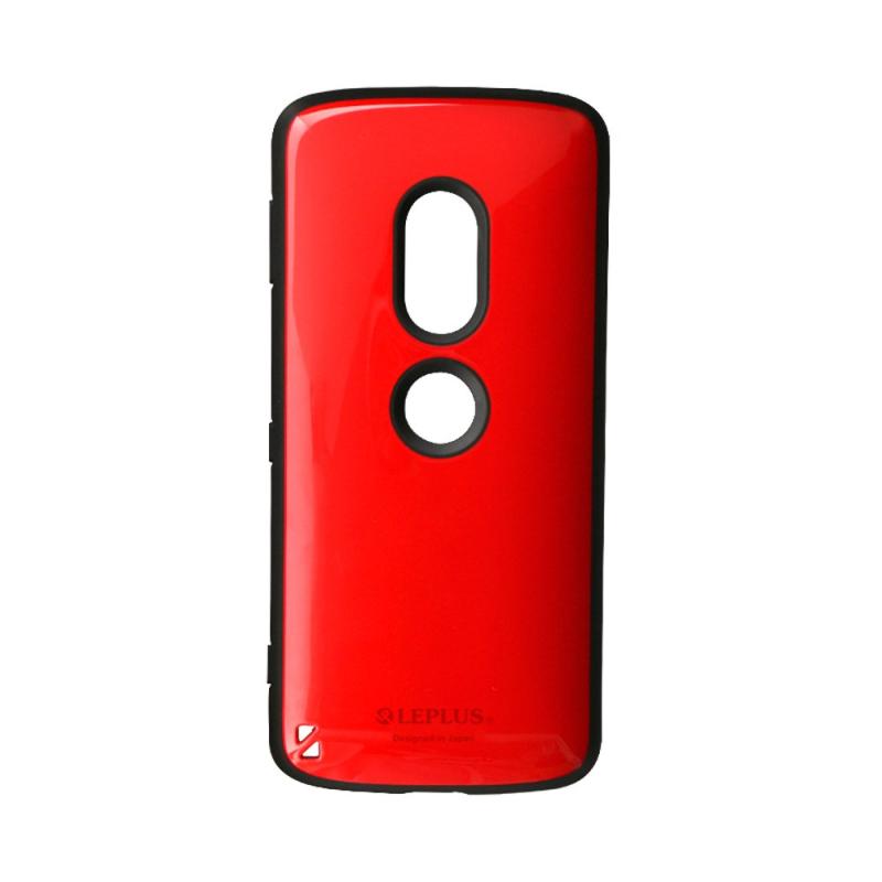 Xperia(TM) XZ2 SO-03K/SOV37/SoftBank 耐衝撃ハイブリッドケース「PALLET」 レッド